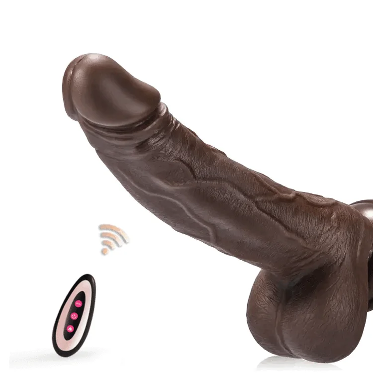 Black Mamba Rotating Dildo