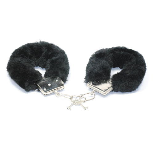 Black Fluffy handcuff